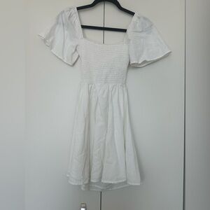 Princess Polly Short White Sundress